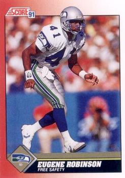 Eugene Robinson Seattle Seahawks 1991 Score NFL #141